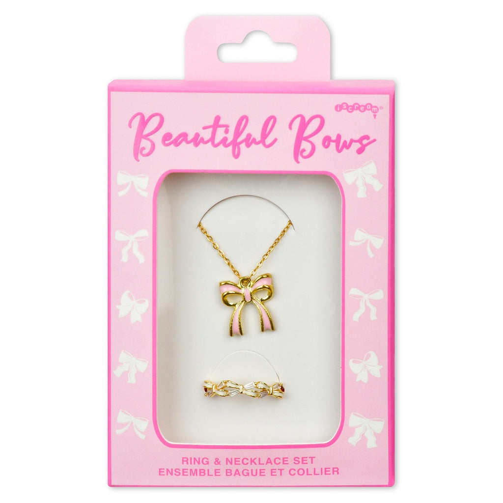 BEAUTIFUL BOWS RING & NECKLACE