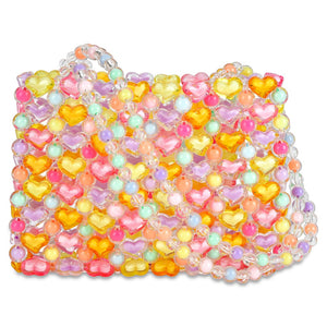BEADED PASTEL BAG