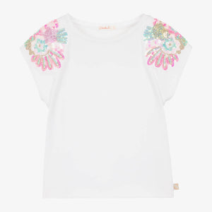 CEREMONY BEADED TEE