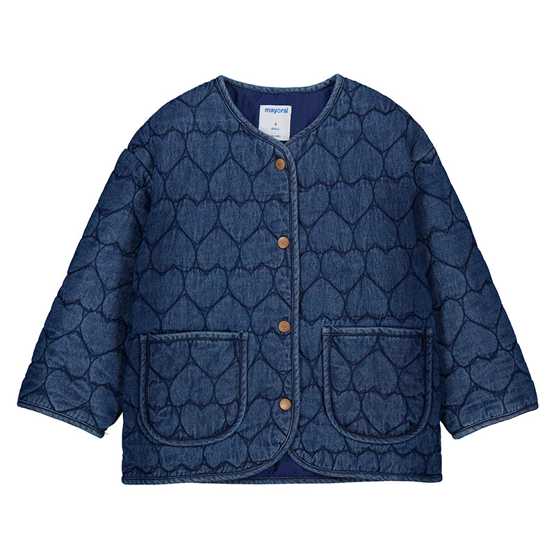 HEART SOFT DENIM JACKET