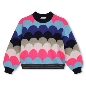 ALLOVER SEASHELL SWEATER