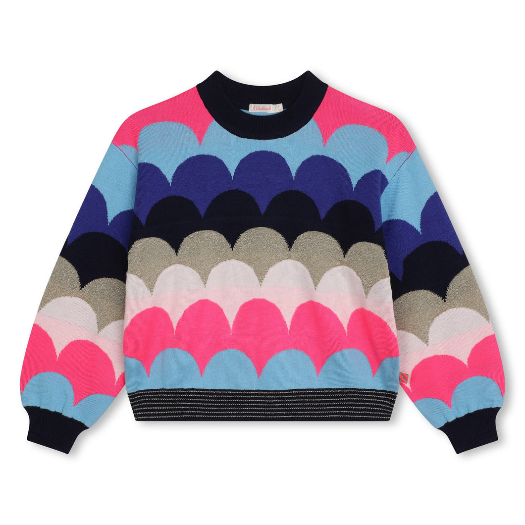 ALLOVER SEASHELL SWEATER