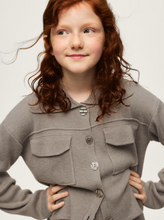 Load image into Gallery viewer, KNIT JACKET- BROWN
