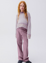 Load image into Gallery viewer, WIDE LEG PANT- LAVENDER