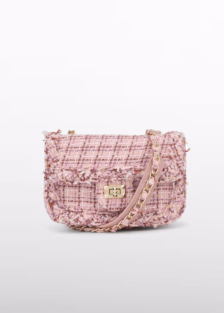 TWEED BAG - PETAL