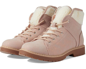 JADE FUZZ BOOT- BLUSH