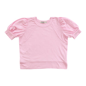BABY PINK SLV TOP