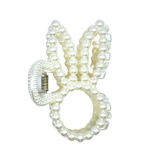 Load image into Gallery viewer, PEARL BUNNY CLAW CLIP