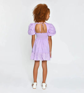 LOGAN DRESS- LILAC LILIES