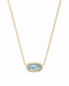 ELISA NECKLACE- LT BLUE