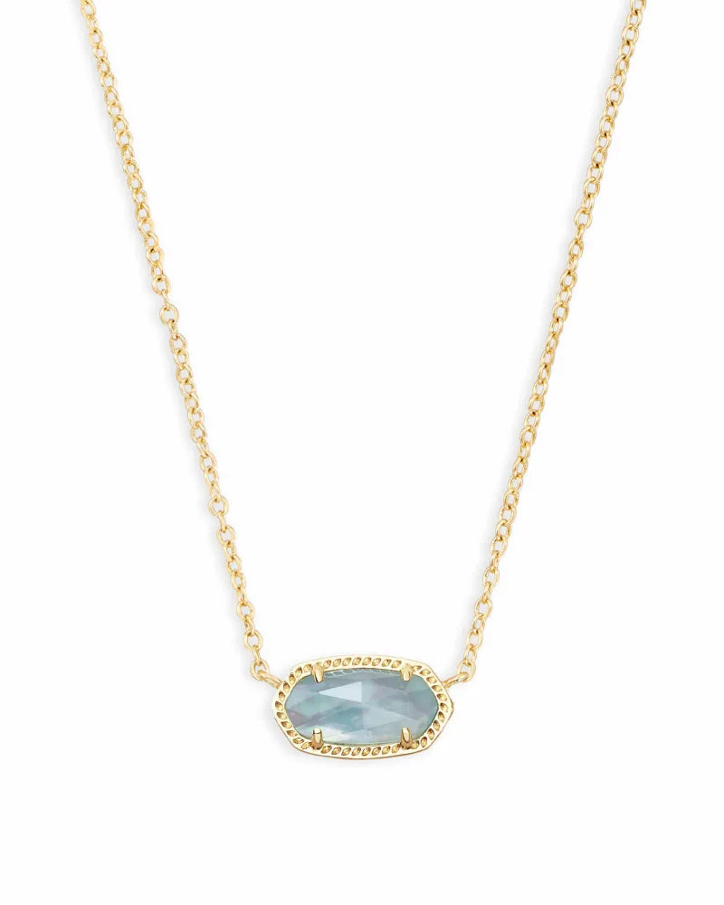 ELISA NECKLACE- LT BLUE