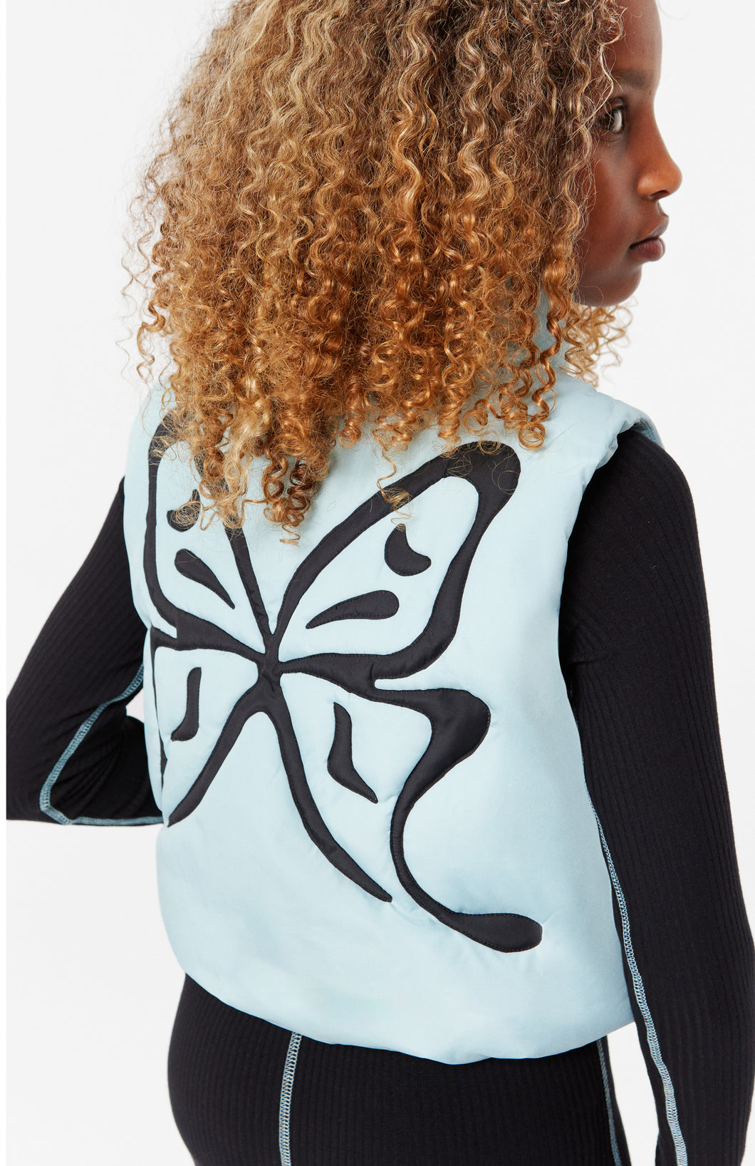 QUILT BUTTERFLY PUFFER