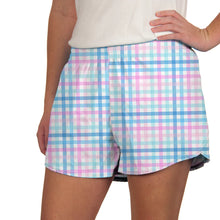 Load image into Gallery viewer, STEPH SHORT- PLAID BLUE