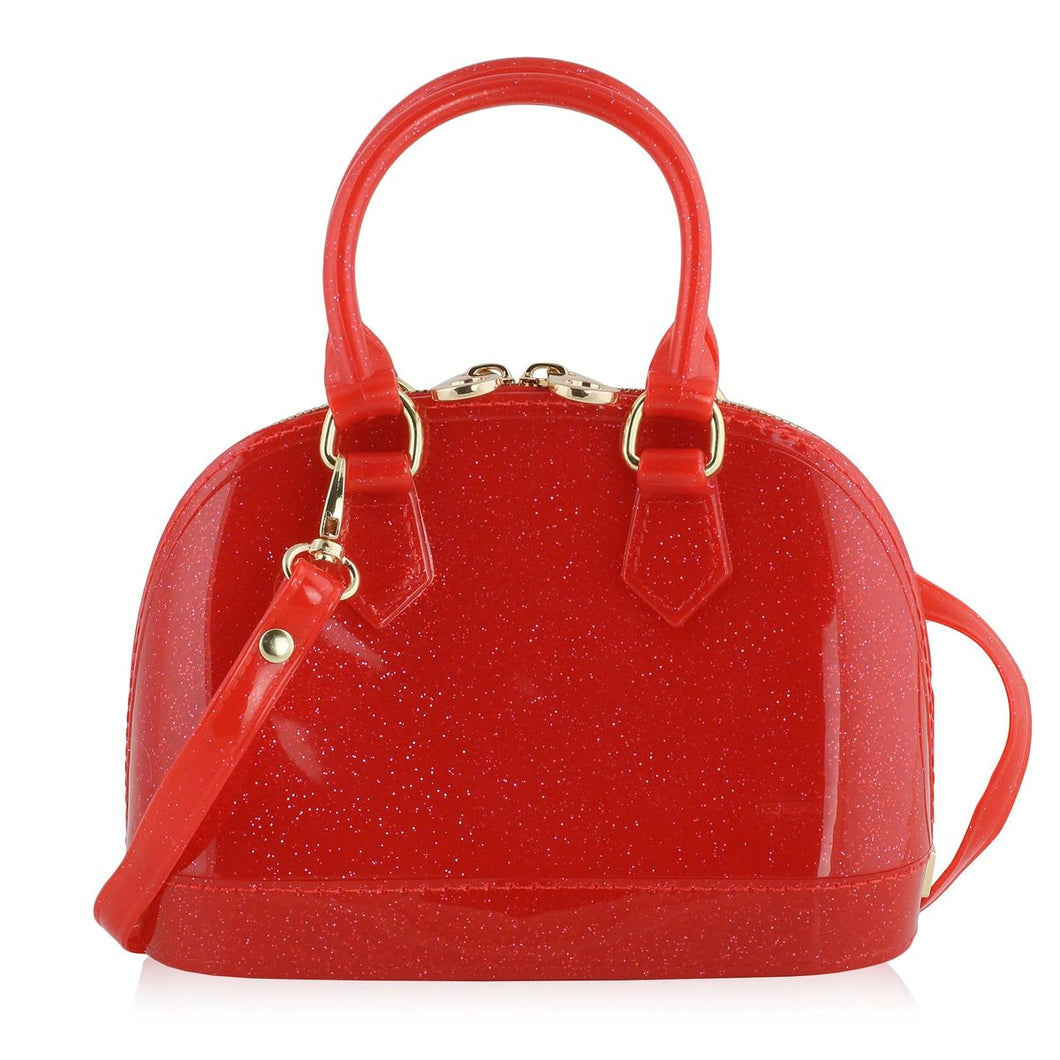 CATE BAG- RED SPARKLE