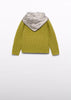 SCARF DETAIL SWEATER- PISTACHIO