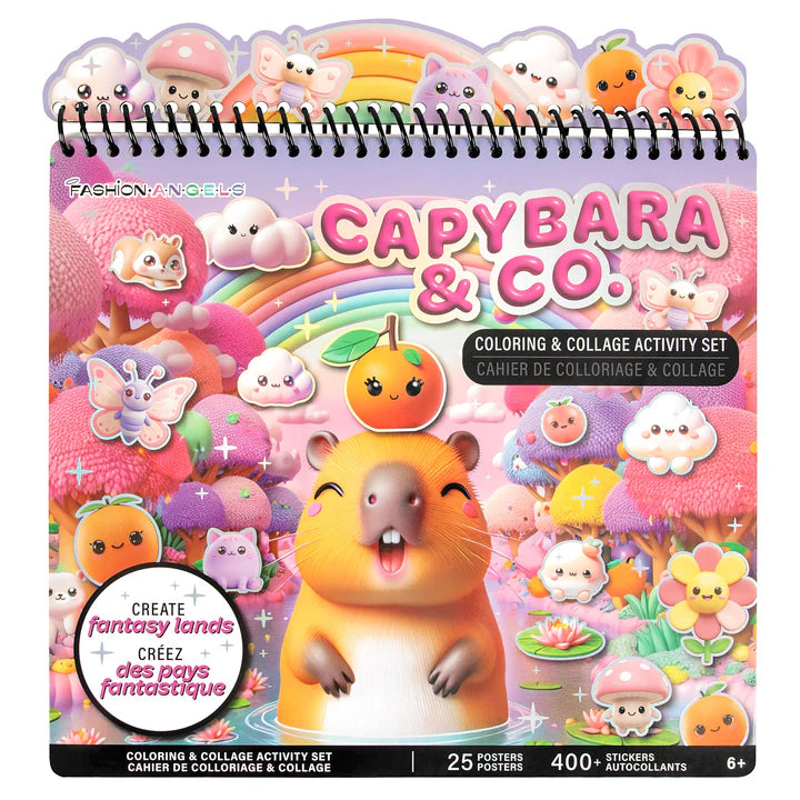 CAPYBARA STICKER & COLORING SET - Bkids Fort Worth