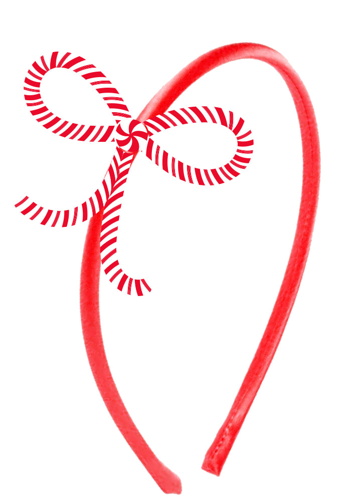 CANDY CANE BOW HB