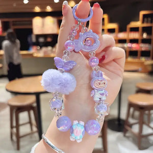 LABUBU KEYCHAIN- PURPLE