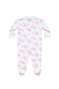 PINK TOILE FOOTIE