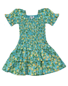 MIRRORBALL DRESS- LEMONS