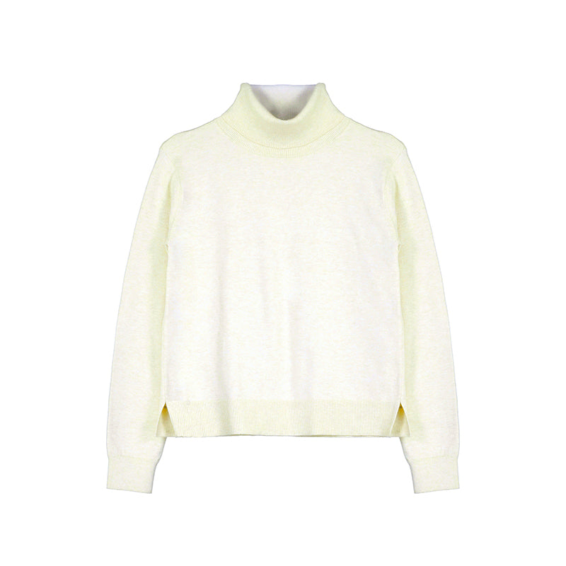 BASIC TURTLENECK- NATURAL