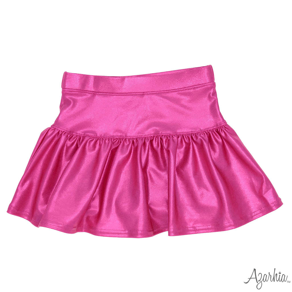 SHIMMER SKORT- HOT PINK