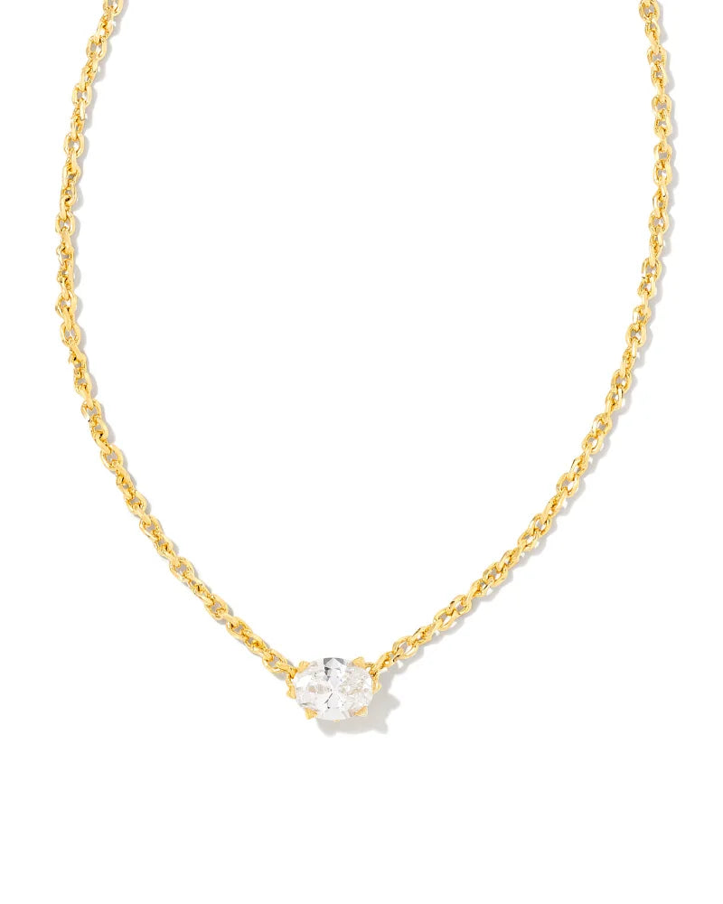 CAILIN NECKLACE- WHITE CZ