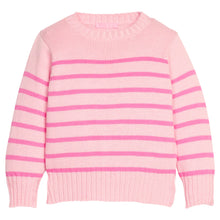 Load image into Gallery viewer, STRIPED SWEATER- PINK