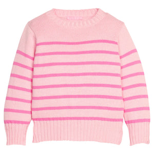 STRIPED SWEATER- PINK