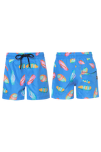 Load image into Gallery viewer, SWIMSHORTS- CHANCLAS AZUL