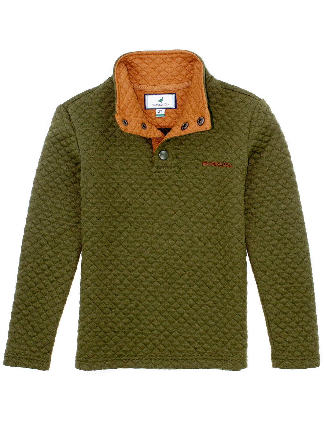 CLUB PULLOVER- OLIVE