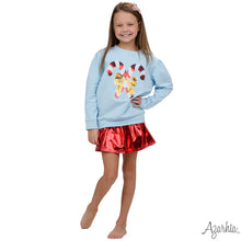 Load image into Gallery viewer, SEQUIN CANDY CANES SWEATSHIRT