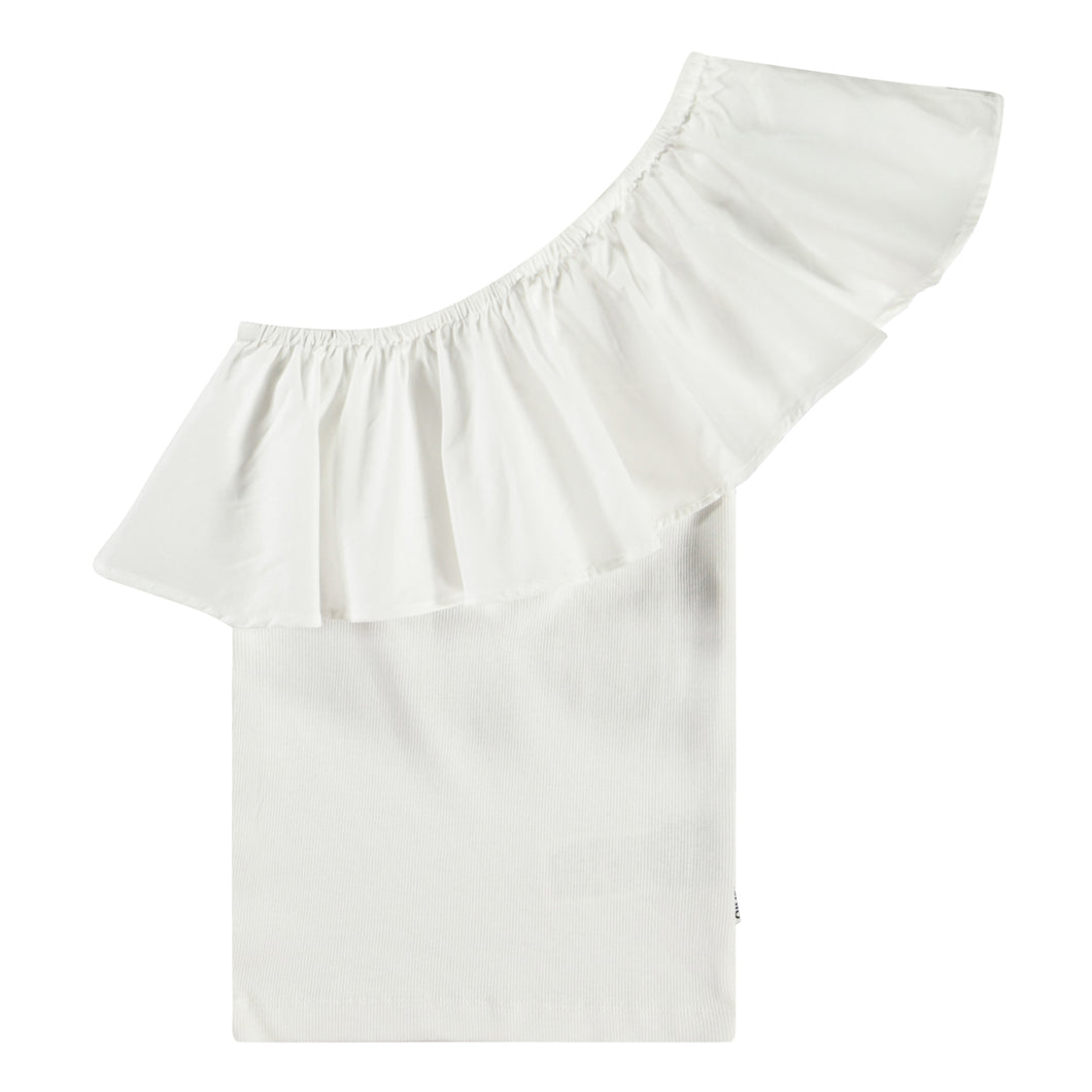 REBECCA TOP- CRISP WHITE