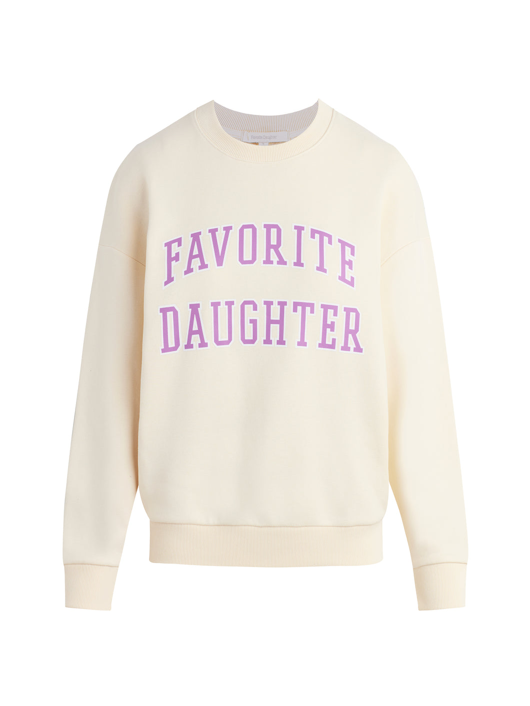 FAVORITE DAUGHTER SWEATSHIRT- GARDENIA