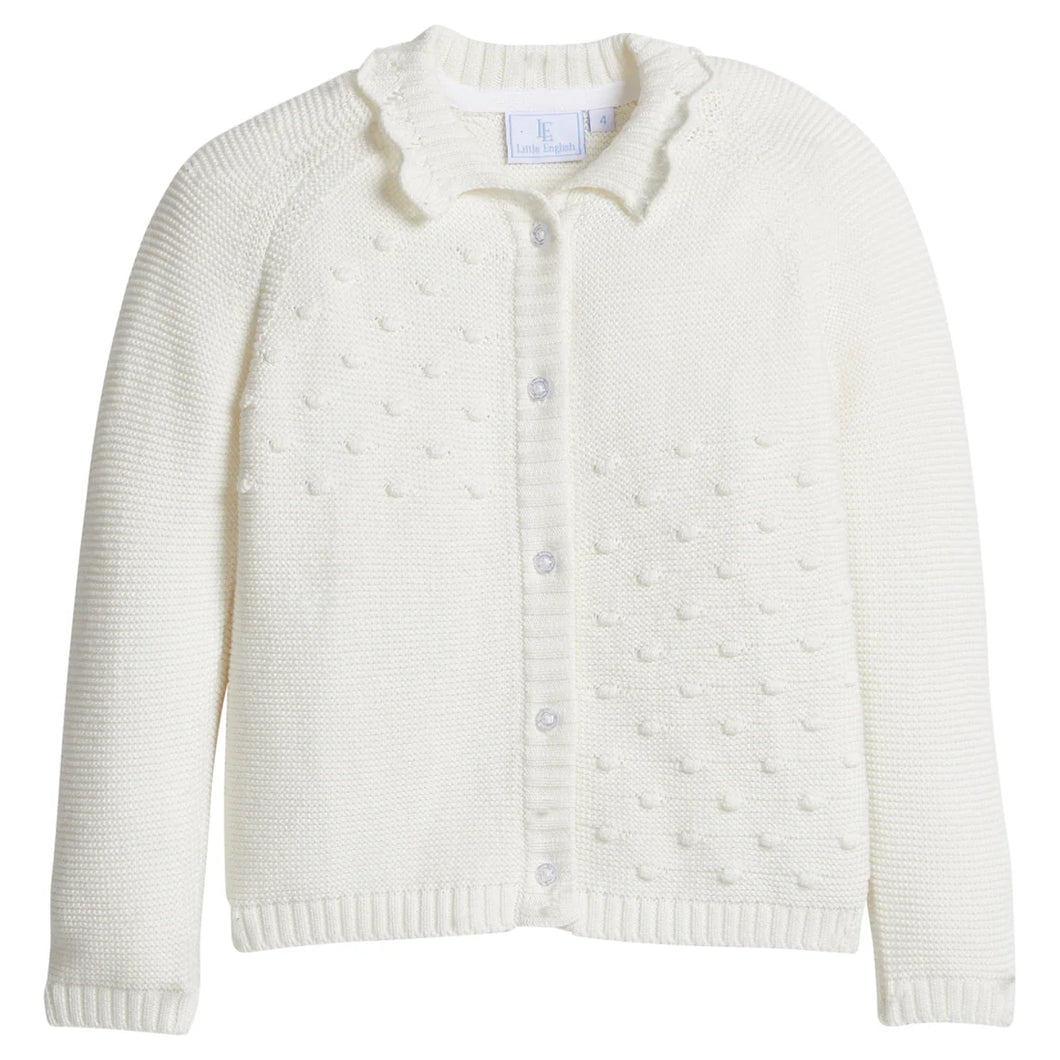 POPPY CARDIGAN- IVORY