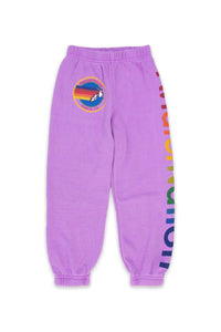 AV SWEATPANT- NEON PURPLE