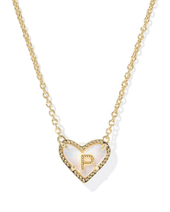 HEART P NECKLACE