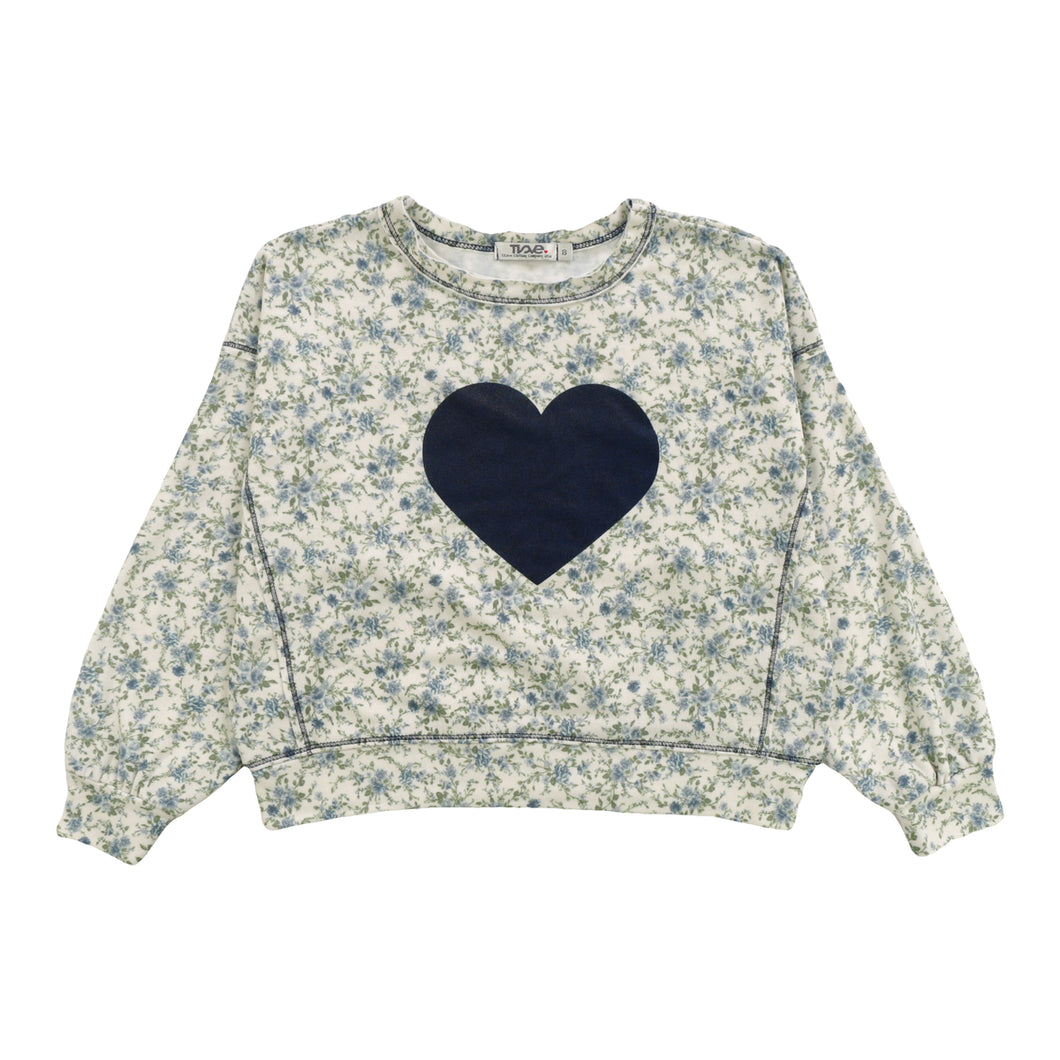 PETITE FLORALS SWEATER