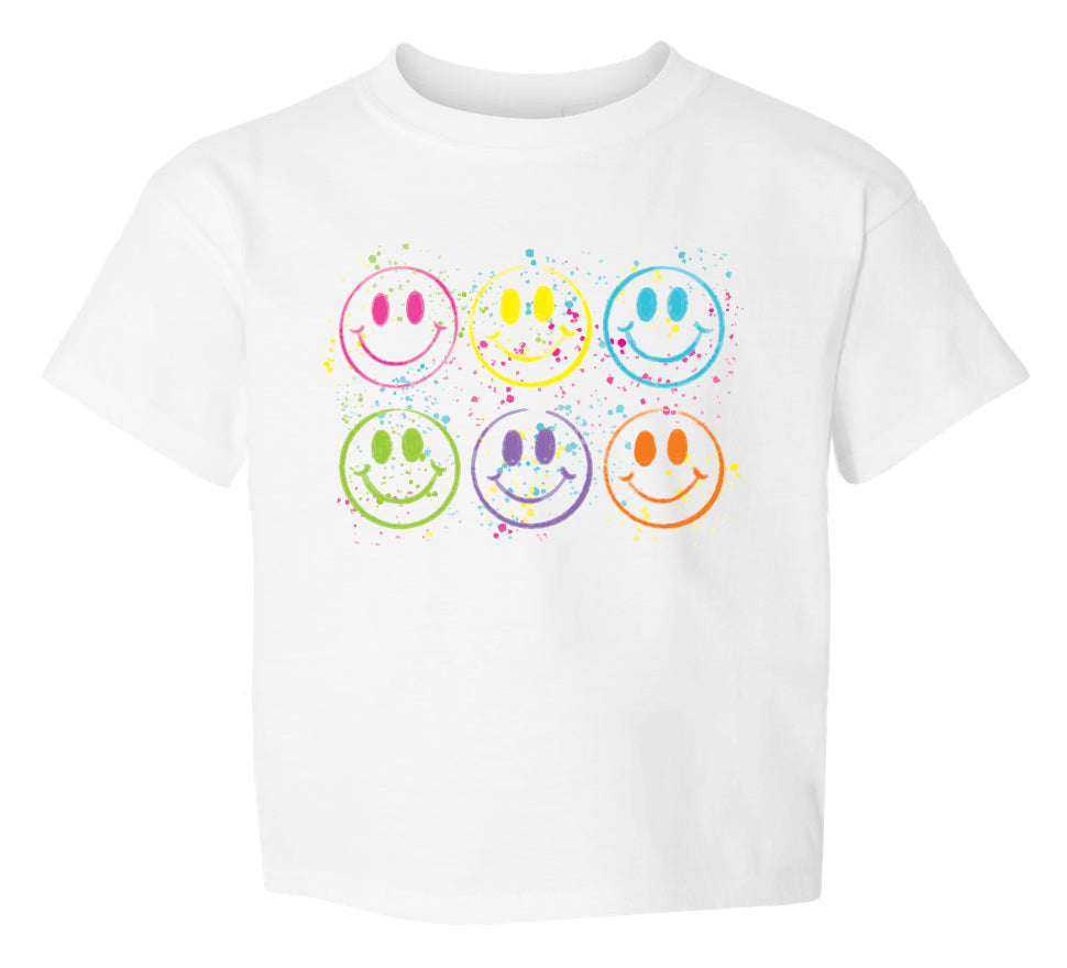 SPLATTER SMILEY BOXY TEE