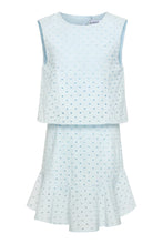 Load image into Gallery viewer, CLEO DRES- AQUA EYELET