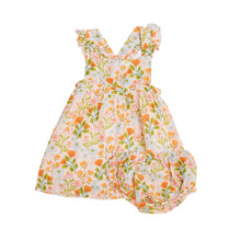 Load image into Gallery viewer, FLORAL PINAFORE TOP &amp; BLOOMER