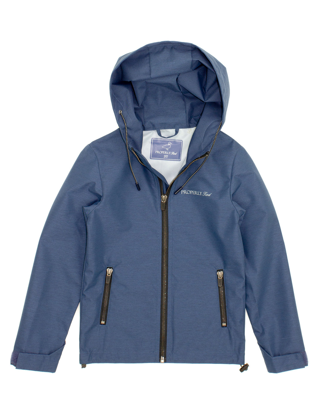 CANOPY RAIN JACKET- STORM BLUE