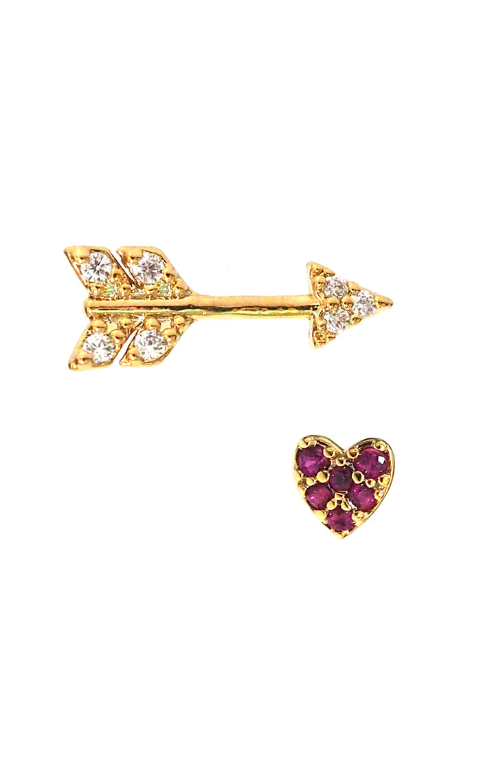 PAVE ARROW STUDS