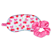 Load image into Gallery viewer, CHEERFUL CHERRIES EYE MASK SET