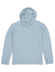 SHORELINE HOODIE- LT BLUE