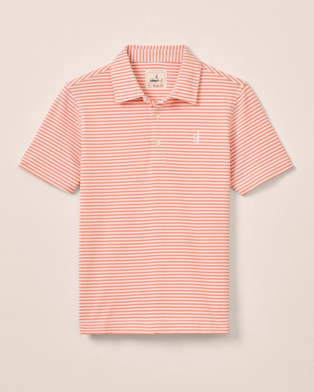 HUNTER POLO- MADRAS ORANGE