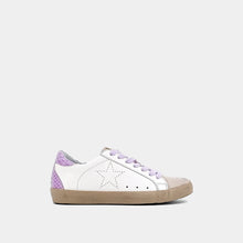 Load image into Gallery viewer, MIA SNEAKER- LILAC SNAKE