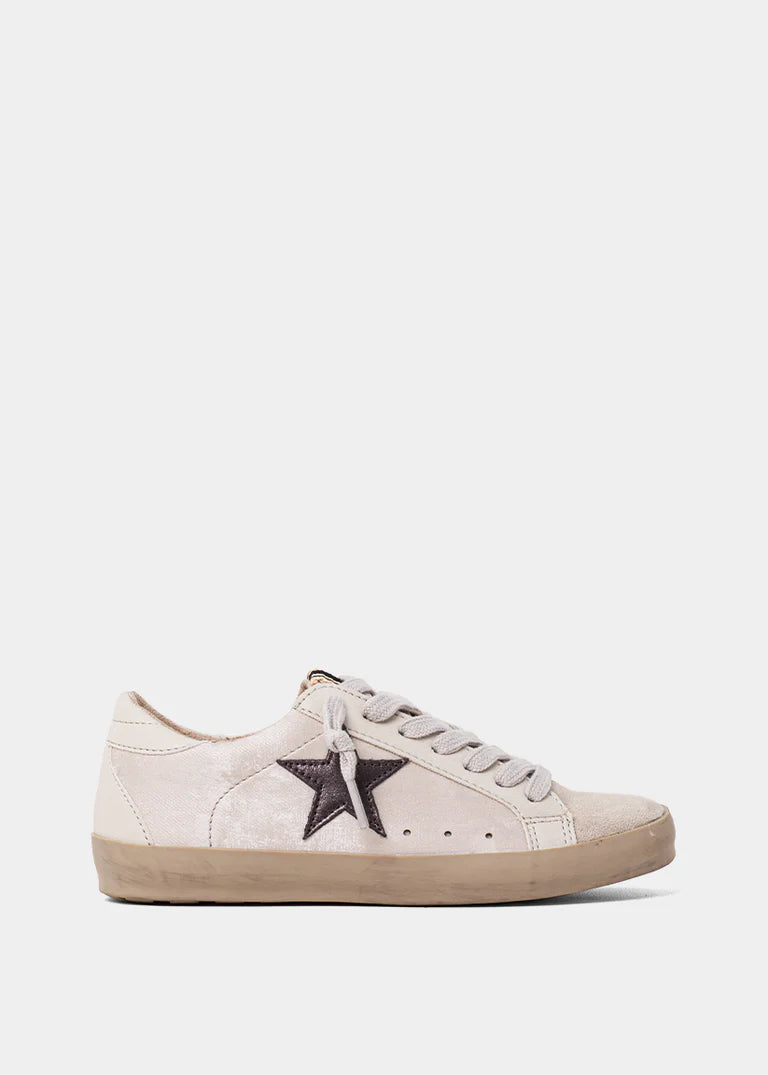 PAULA SNEAKER- BLUSH DENIM