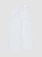 Load image into Gallery viewer, LILY WIDE LEG- NAUTICAL STRIPE