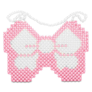 BOW BEADED BAG